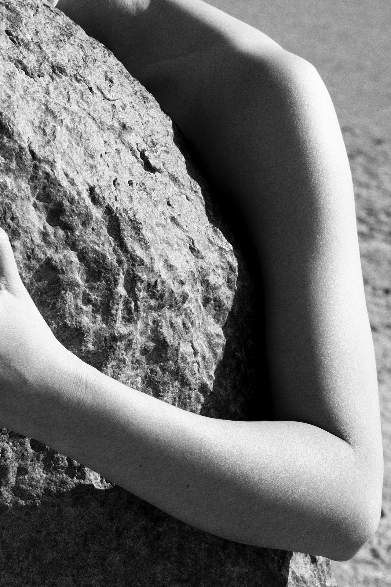 Desert Nude 1 | B n W Gloss Print | Art Nude Home Decor | Erotic Wall Art | Sexy Bedroom Decor | Gifts for Him | Nude Art Print | Erotic Art