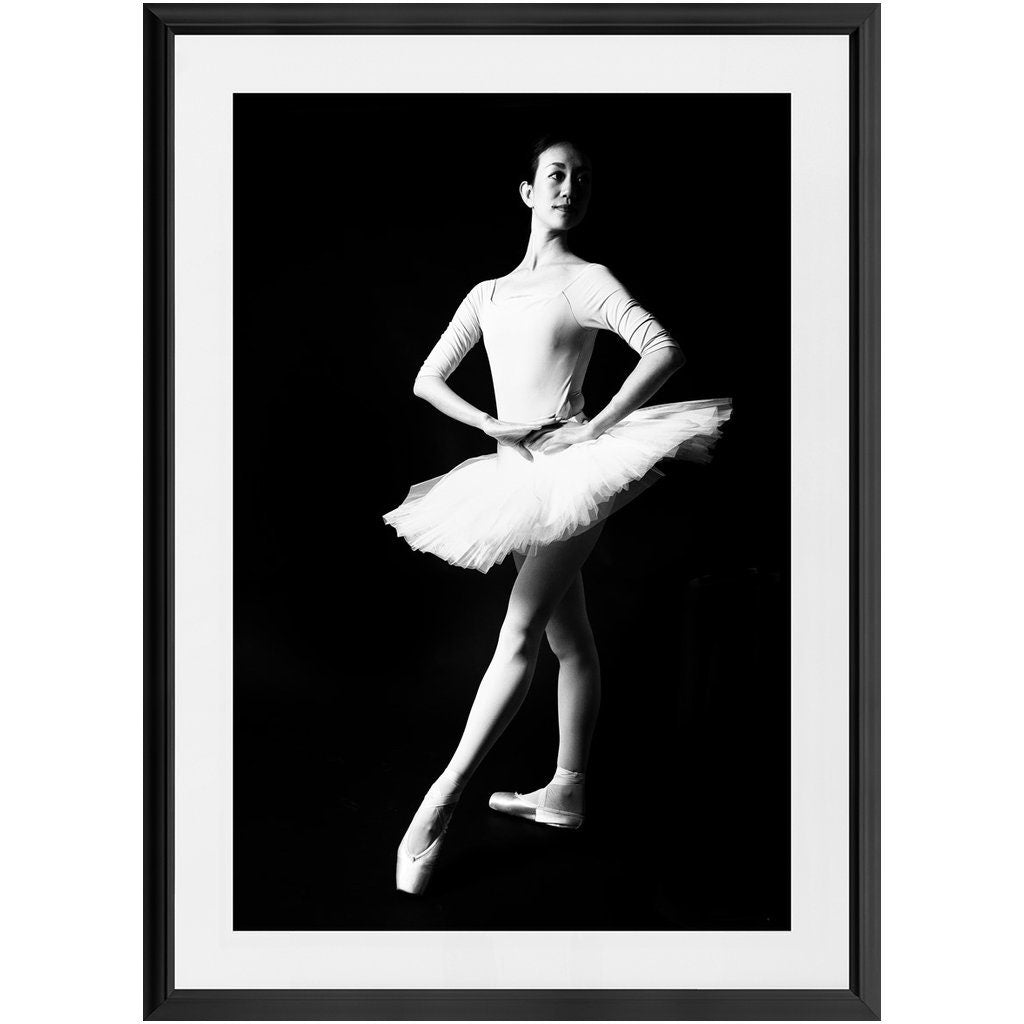 Ballerina 2 Framed Art Photo | Ballerina Photo | Ballerina Art | Ballet Print | Ballet Photography | Photography Prints | Black And White