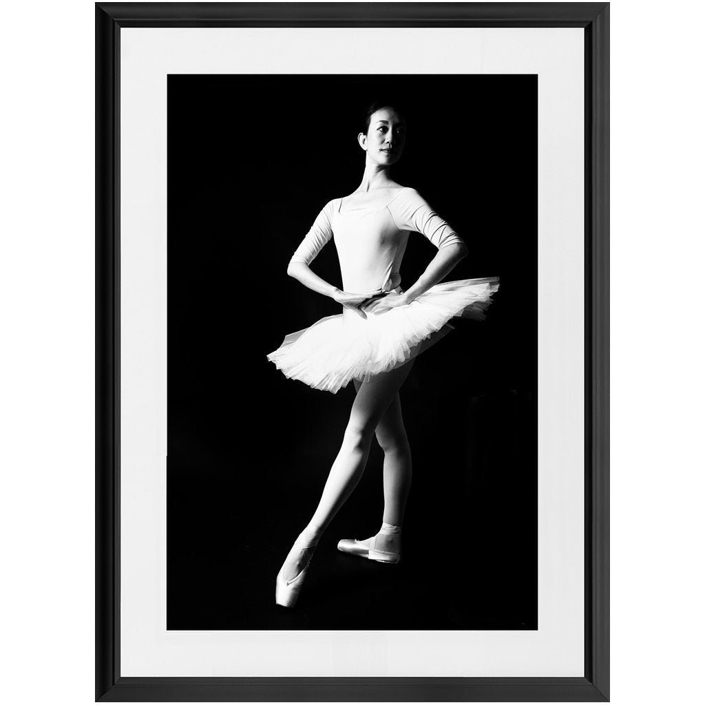 Ballerina 2 Framed Art Photo | Ballerina Photo | Ballerina Art | Ballet Print | Ballet Photography | Photography Prints | Black And White