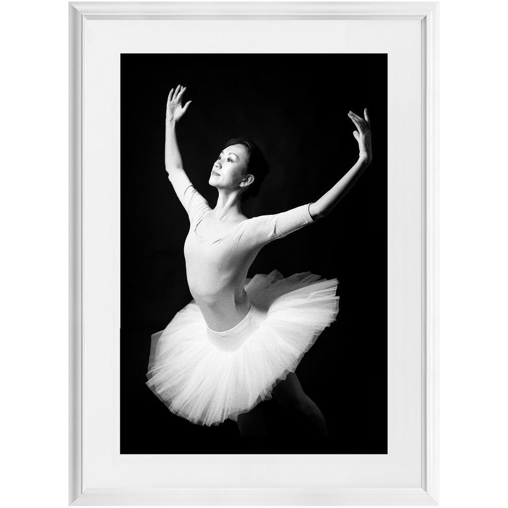 Ballerina 3 Framed Art Photo | Ballerina Photo | Ballerina Art | Ballet Print | Ballet Photography | Photography Prints | Black And White