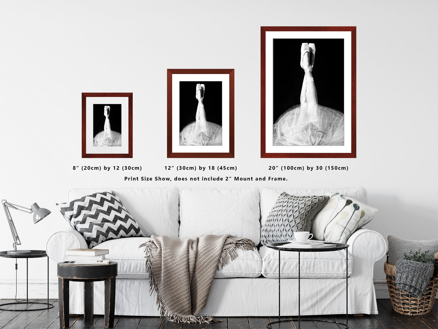 Ballerina 1 Framed Art Photo | Ballerina Photo | Ballerina Art | Ballet Print | Ballet Photography | Photography Prints | Black And White