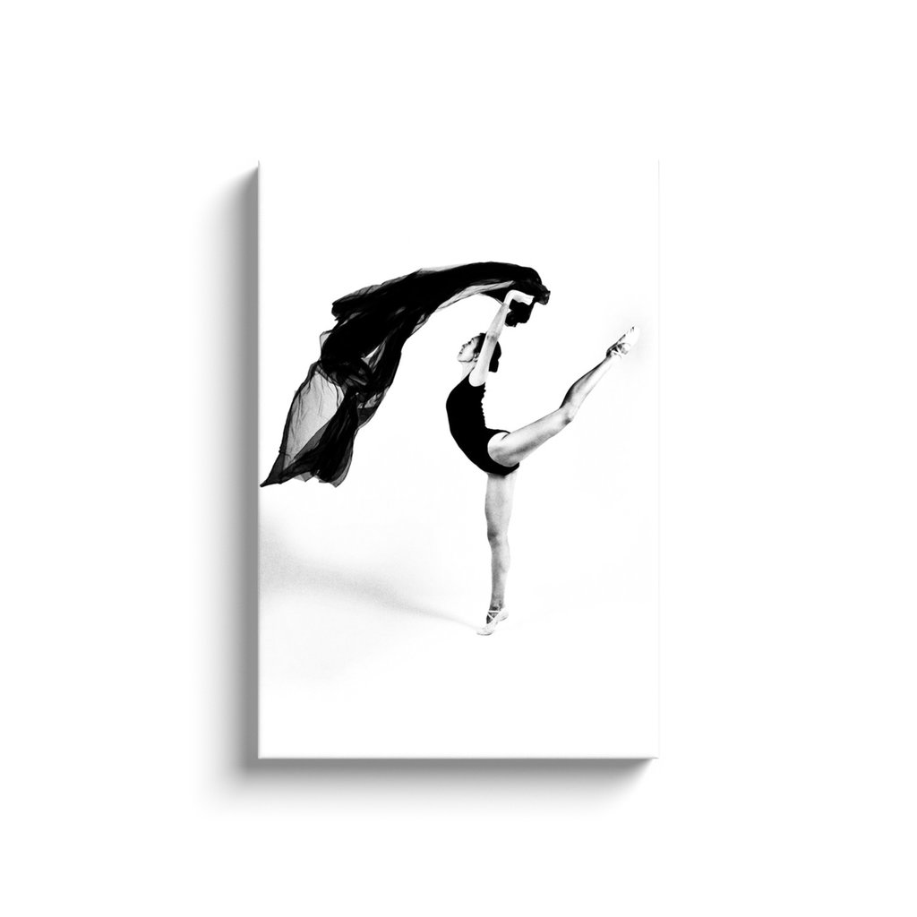 Contemporary Ballerina Leaping 5 -Square Framed Photo | Contemporary Dance | Dancer Art Photo | Dance Photography | Photography Prints