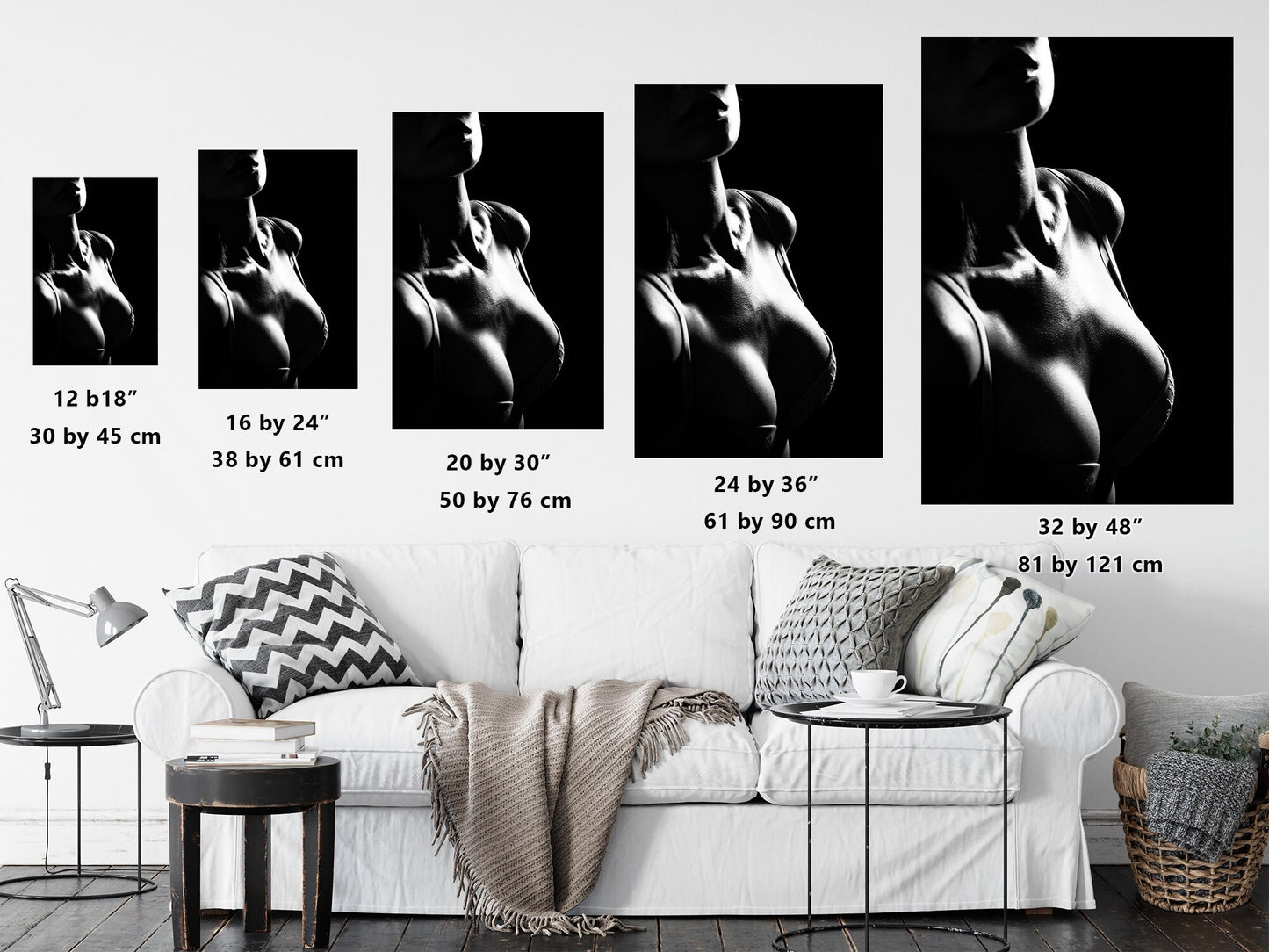 Contour Nude 11 - Digital PDF File | Erotic Wall Art | Sexy Bedroom Decor | Gifts for Him | Nude Print | photography Girts | Topless Woman