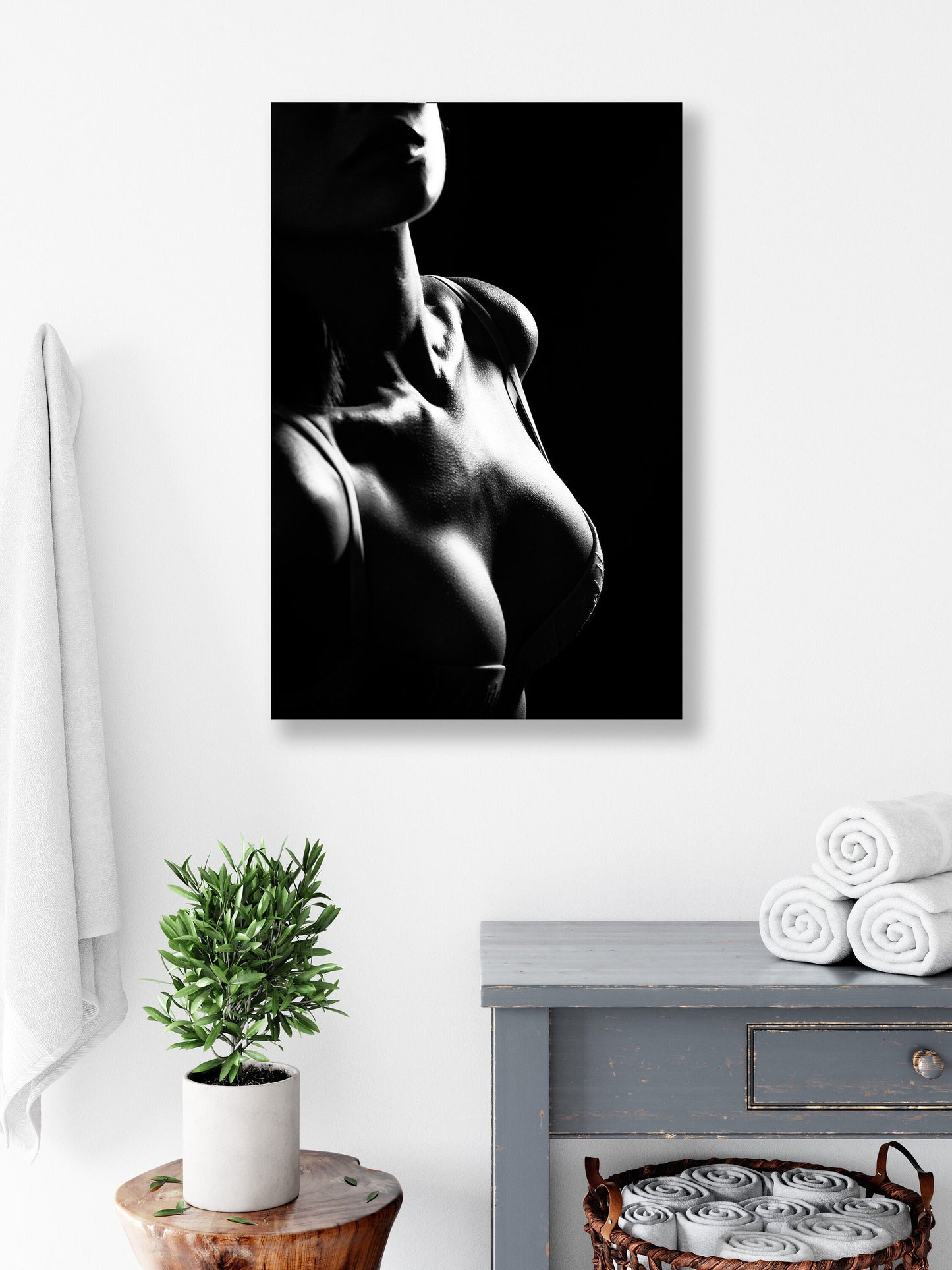 Contour Nude 11 - Digital PDF File | Erotic Wall Art | Sexy Bedroom Decor | Gifts for Him | Nude Print | photography Girts | Topless Woman