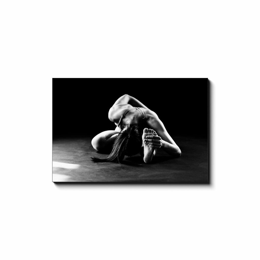 Yoga As Art 1 Stretched Canvas | Yoga Pose Wall Art | Yoga Studio Decor | Spiritual Photos | Yoga Art Print | Photography Prints