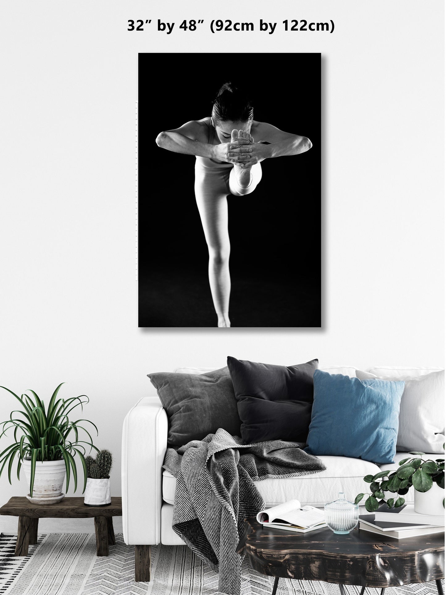 Yoga As Art 3 Stretched Canvas | Yoga Pose Wall Art | Yoga Studio Decor | Spiritual Photos | Yoga Art Print | Photography Prints | Yoga