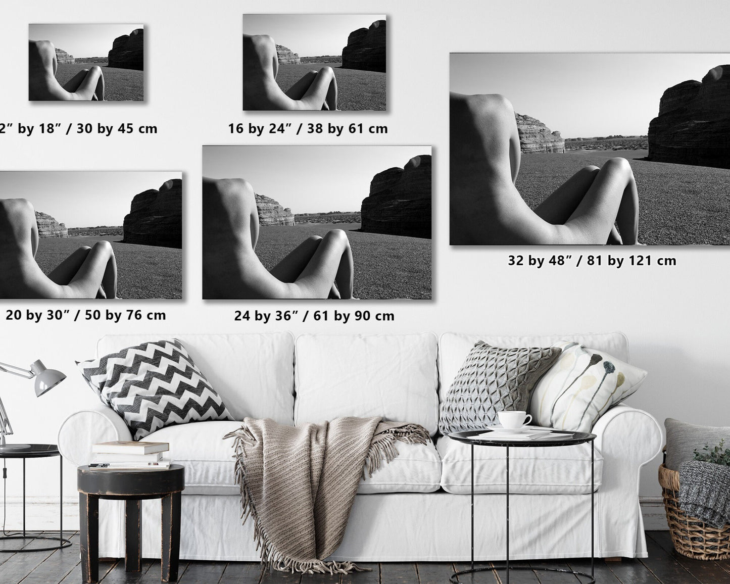 Desert Nude 5 | Digital PDF File | Art Nude Home Decor | Erotic Wall Art | Sexy bedroom decor | Gifts for Him | Nude Art Print