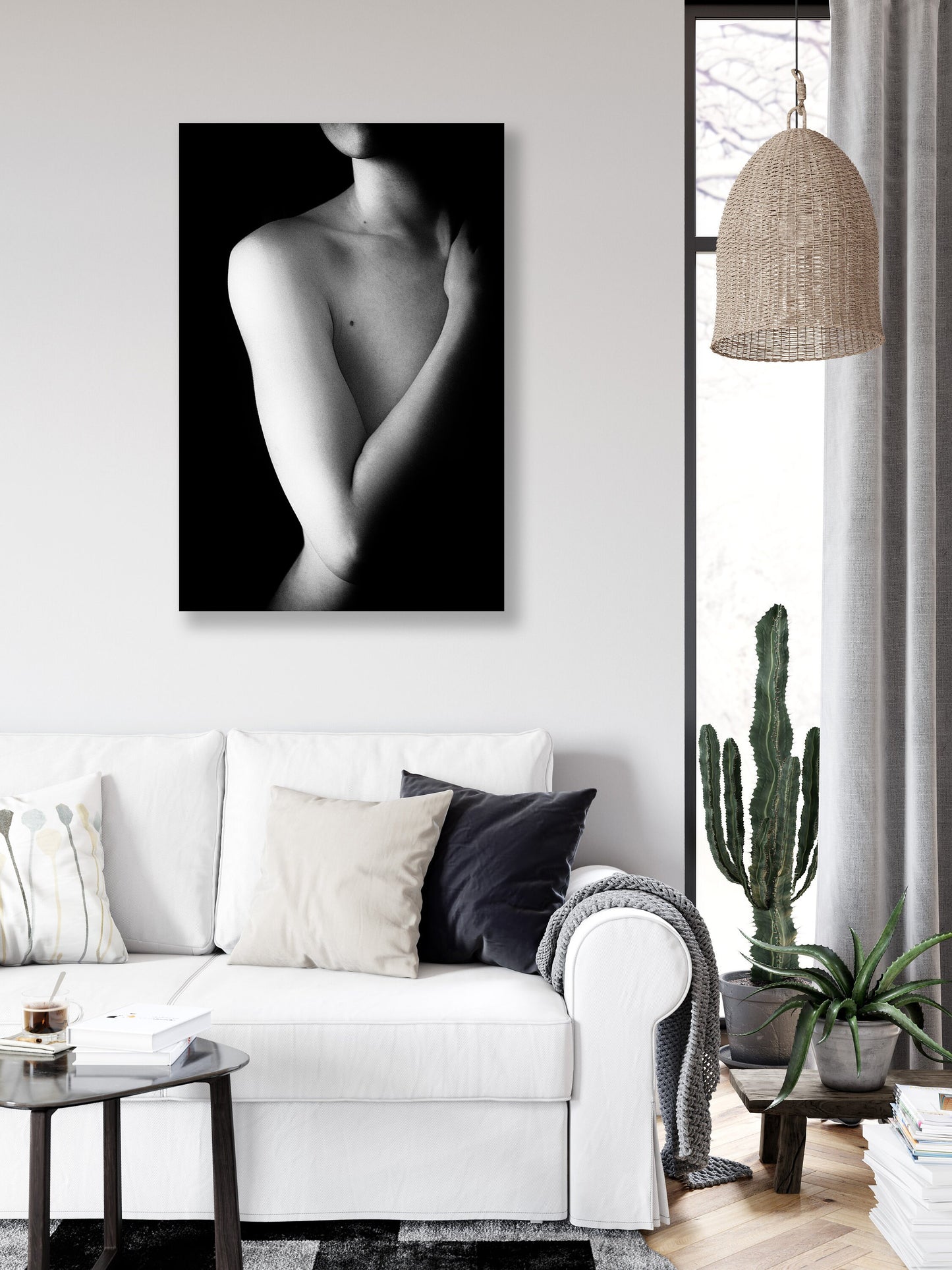 Contour Nude 9 | Digital PDF Art Print Downloadable File