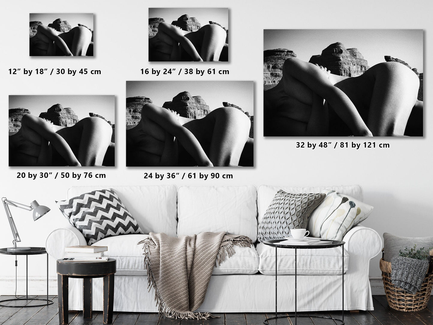 Desert Nude 4 | Digital PDF File | Art Nude Home Decor | Erotic Wall Art | Sexy bedroom decor | Gifts for Him | Nude Art Print