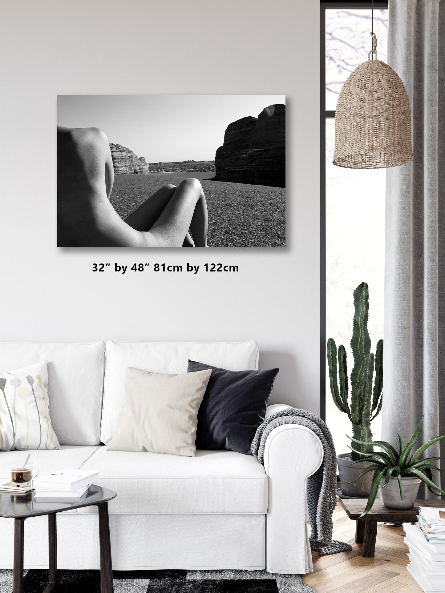 Desert Nude 5 | Digital PDF File | Art Nude Home Decor | Erotic Wall Art | Sexy bedroom decor | Gifts for Him | Nude Art Print