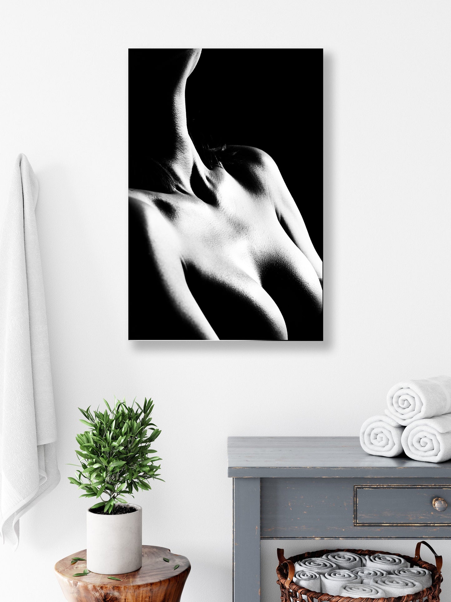 Contour Nude 12 - Digital PDF File | Erotic Wall Art | Sexy Bedroom Decor | Gifts for Him | Nude Female | photography Girts | Naked Woman