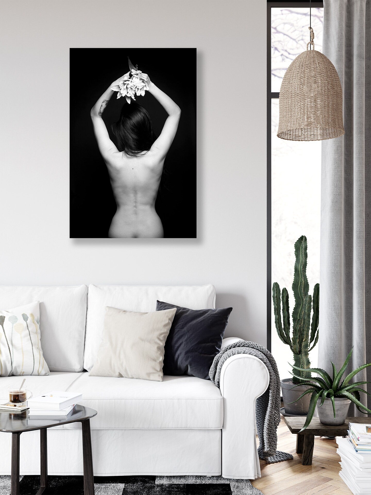 Contour Nude 8 | Digital PDF Art Print Downloadable File