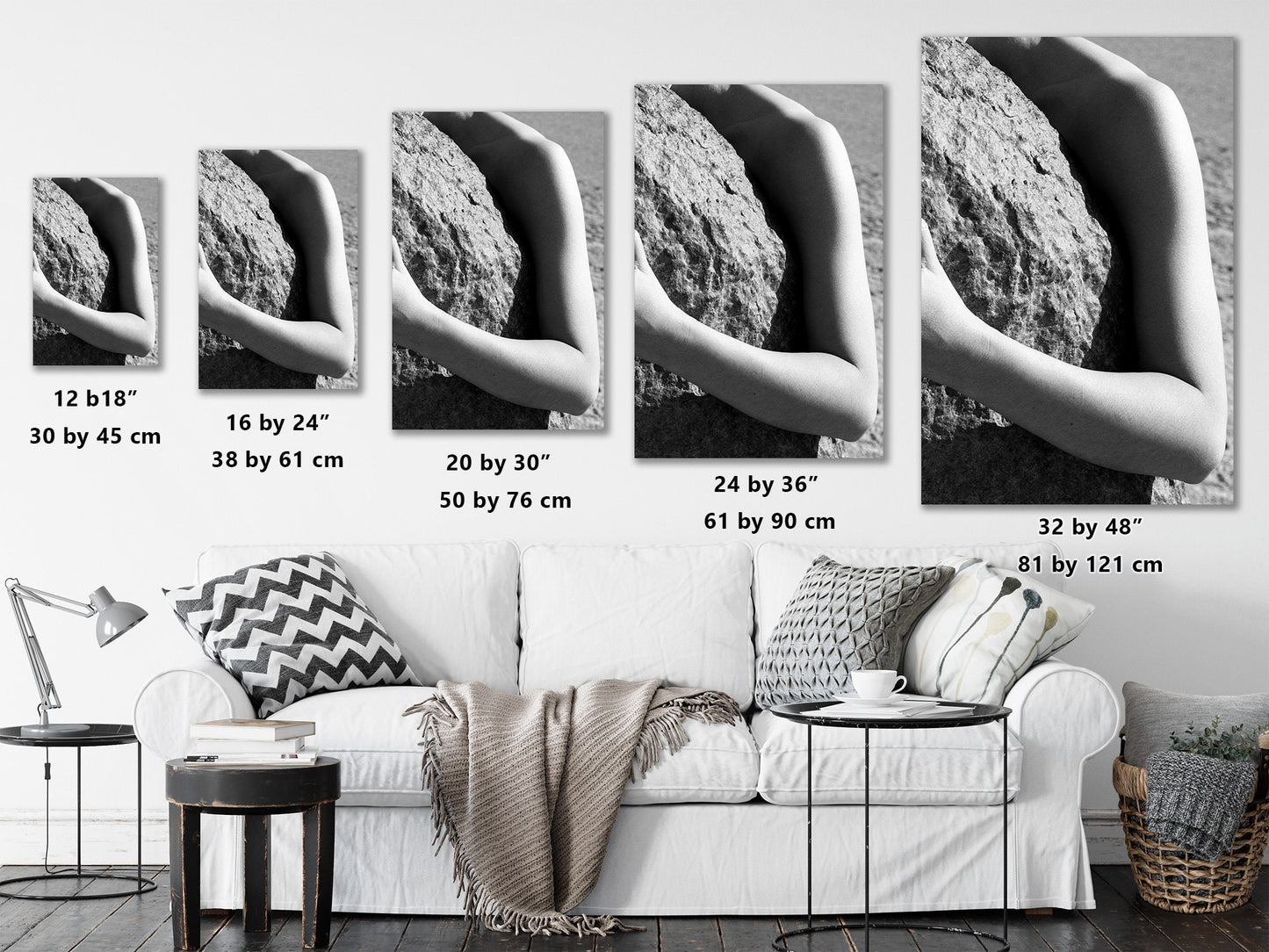 Desert Nude 1 Digital PDF File | Art Nude Home Decor | Erotic Wall Art | Sexy Bedroom Decor | Gifts for Him | Nude Art Print
