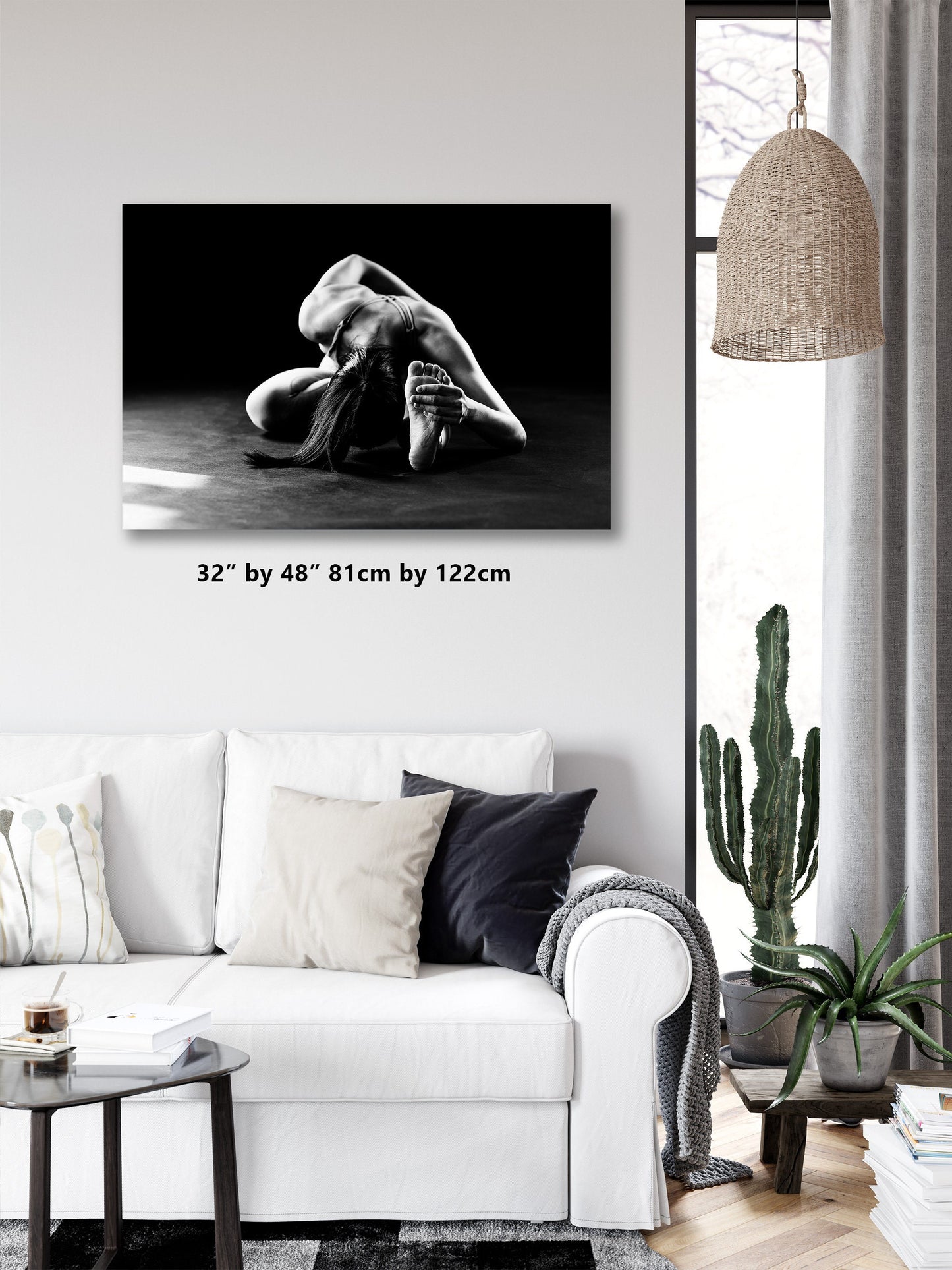 YOGA as ART 4 | Digital PDF File | Yoga Pose Wall Art | Yoga Studio Decor | Spiritual Photos | Black And White | Yoga Digital Print