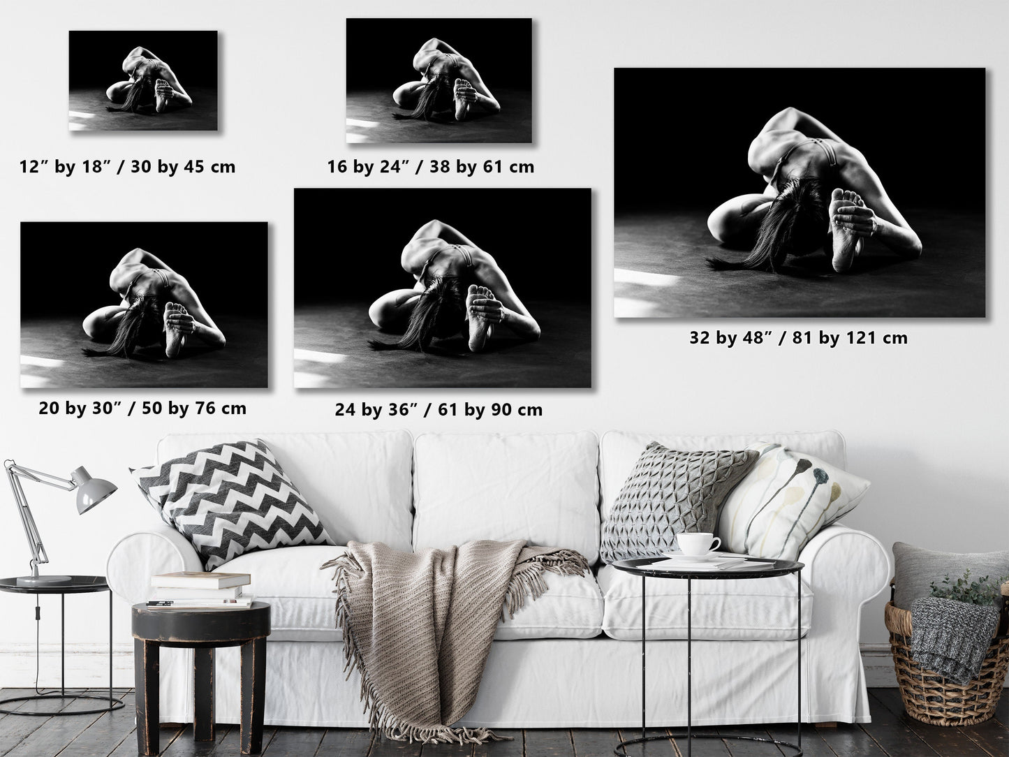YOGA as ART 5| Digital PDF File| Yoga Pose Wall Art | Yoga Studio Decor | Spiritual Photos | Black And White |Yoga Digital Print| Yoga Photo