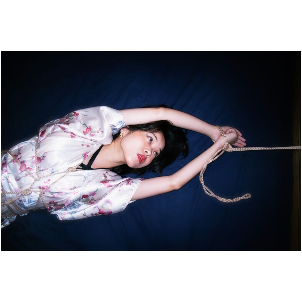 Shibari Colour 9 |Digital PDF File | Japanese Sex Art| Kinbaku Art Print | Woman BDSM | Erotic Wall Art | Gifts for Him | Rope Bondage Photo