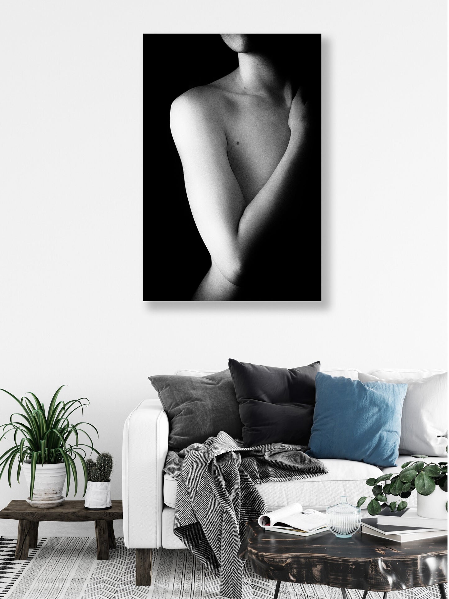 Contour Nude 9 | Digital PDF Art Print Downloadable File