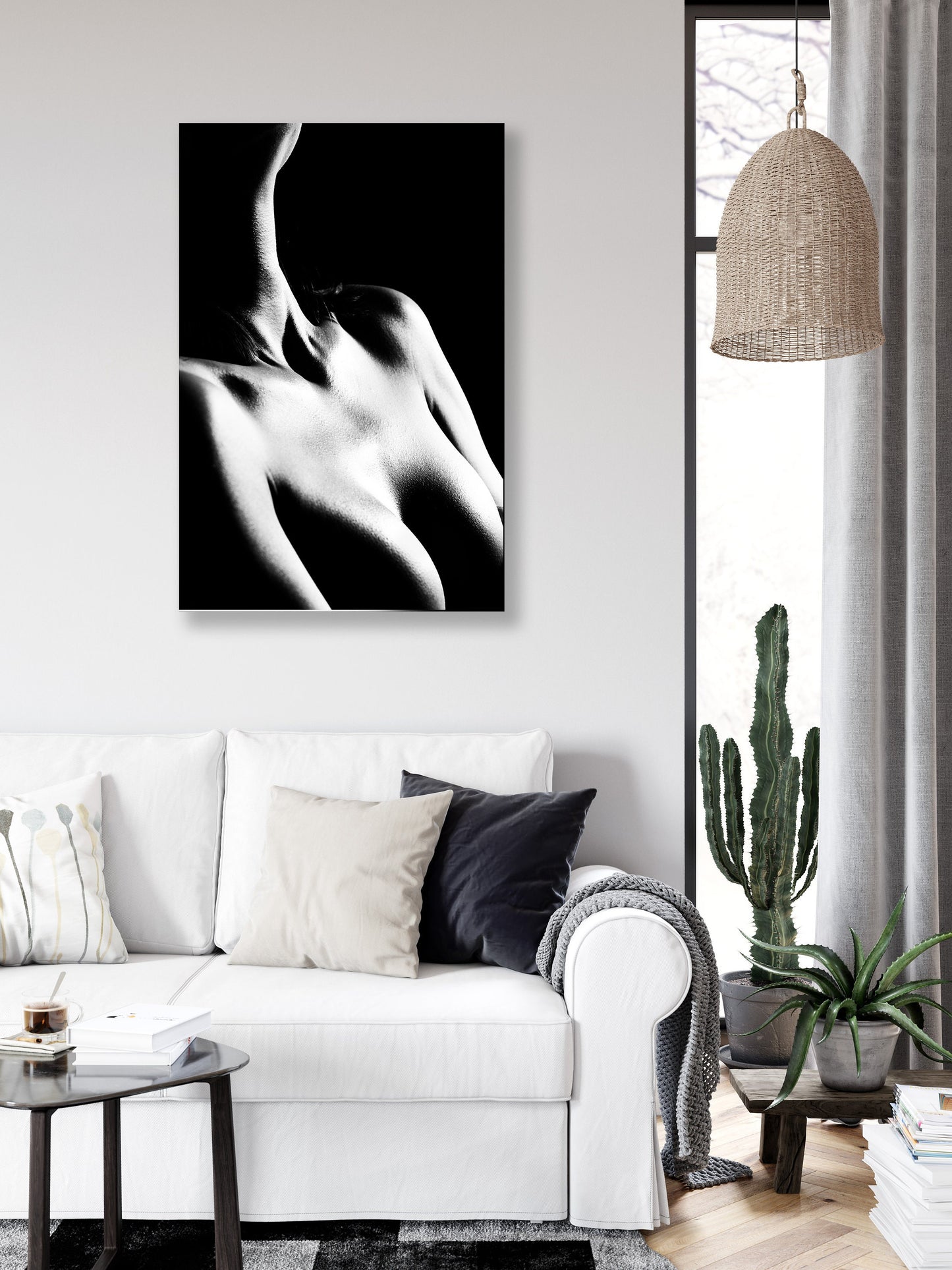 Contour Nude 12 - Digital PDF File | Erotic Wall Art | Sexy Bedroom Decor | Gifts for Him | Nude Female | photography Girts | Naked Woman