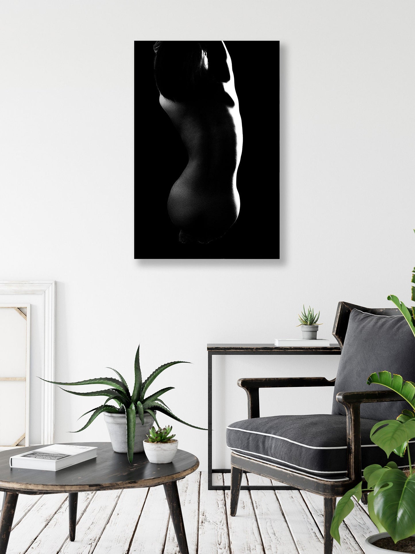 Contour Nude 5 | Digital PDF Art Print Downloadable File