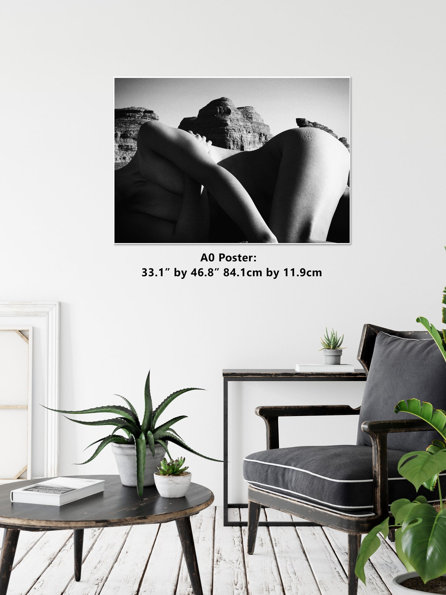 Desert Nude 4 | Digital PDF File | Art Nude Home Decor | Erotic Wall Art | Sexy bedroom decor | Gifts for Him | Nude Art Print