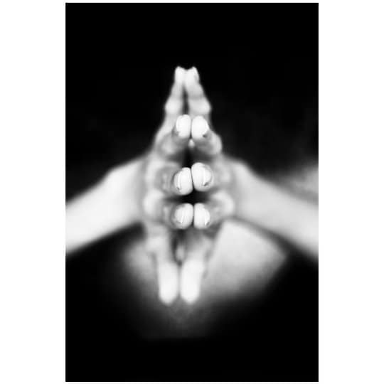 Yoga As Art 3 P Prayer | Digital PDF File | Yoga Pose Wall Art | Yoga Studio Decor | Spiritual Photos | Black And White | Yoga Digital Print