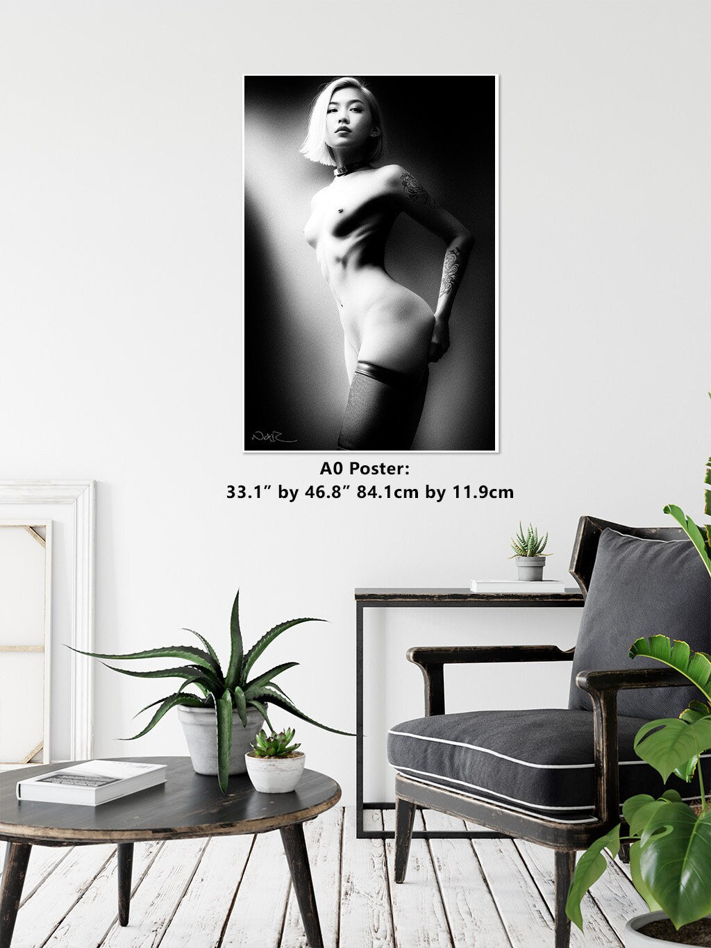 Kyoto Erito 4C - Digital PDF File | Art Nude Home Decor | Erotic Wall Art | Female Wall Art | Gifts for Him | Nude Print
