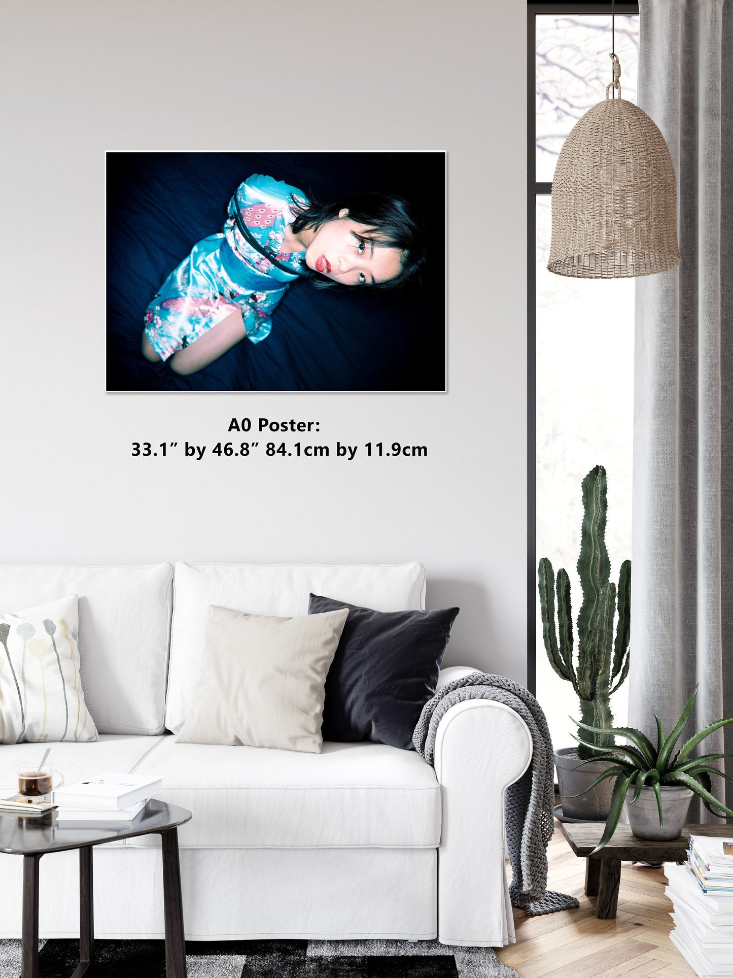 Shibari Colour 3| Digital PDF File |Japanese Sex Art | Kinbaku Art Print | Woman BDSM | Erotic Wall Art | Gifts for Him | Rope Bondage Photo