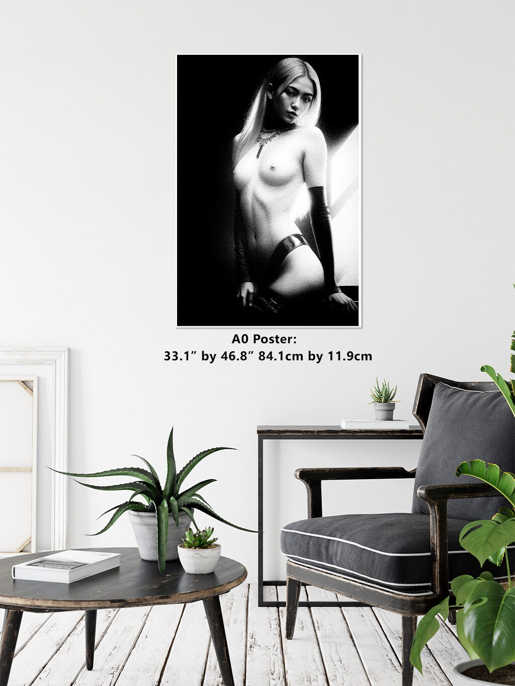 Kyoto Erito 1 - Digital PDF File | Art Nude Home Decor | Erotic Wall Art | Female Wall Art | Gifts for Him | Nude Print