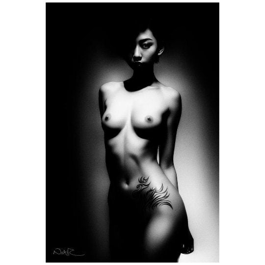 Kyoto Erito 4 - Gloss Print | Art Nude Home Decor | Erotic Wall Art | Sexy Bedroom Decor | Gifts for Him | Nude Print | Naked Woman