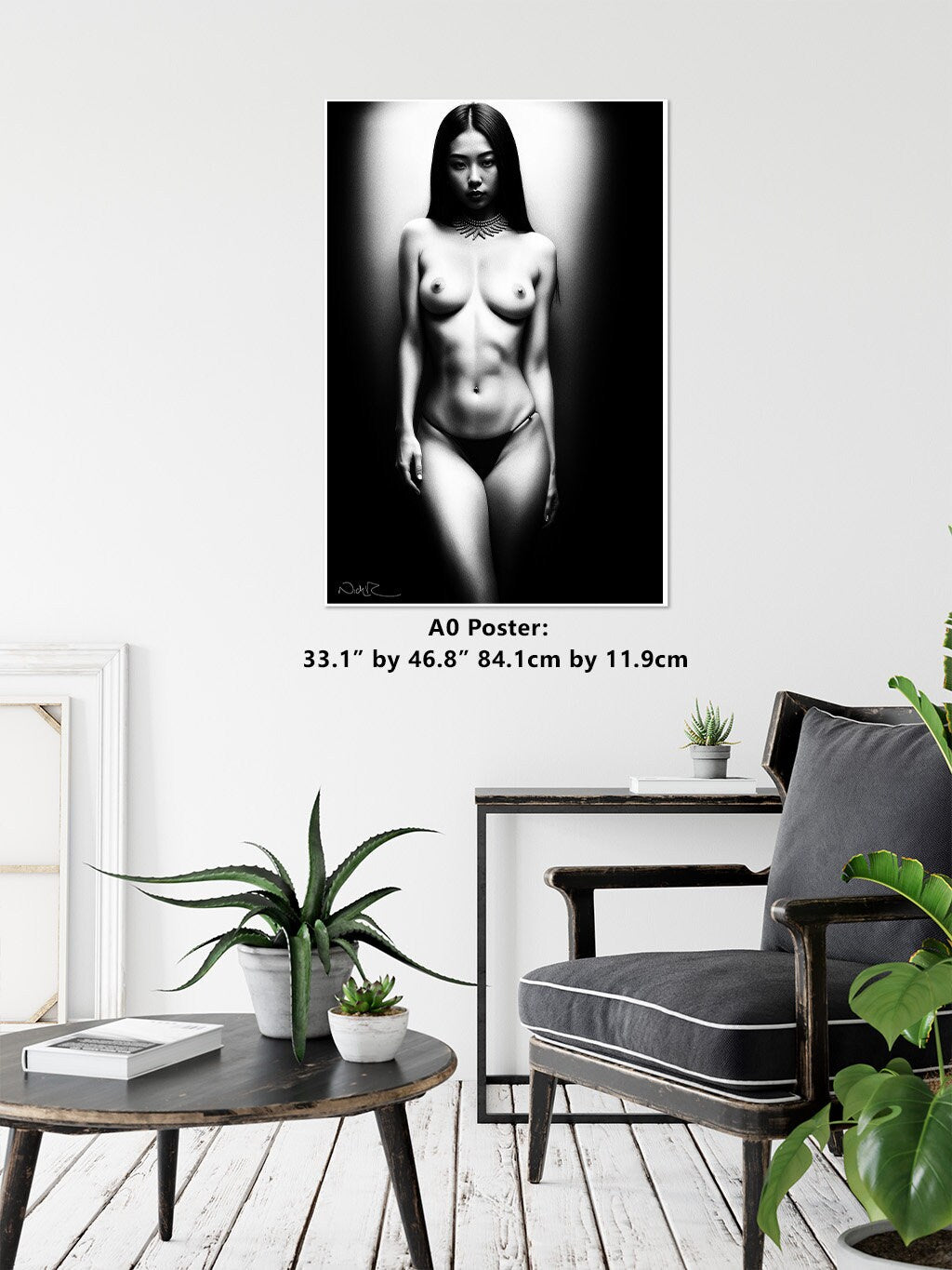 Kyoto Erito 8 - Digital PDF File | Art Nude Home Decor | Erotic Wall Art | Female Wall Art | Gifts for Him | Nude Print