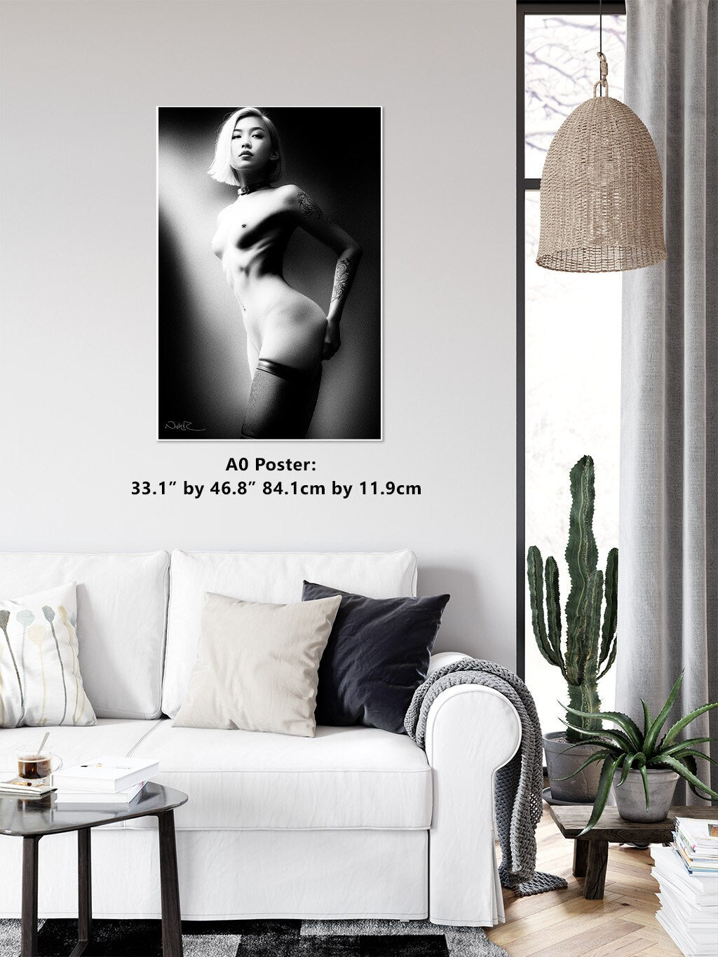 Kyoto Erito 4C - Digital PDF File | Art Nude Home Decor | Erotic Wall Art | Female Wall Art | Gifts for Him | Nude Print