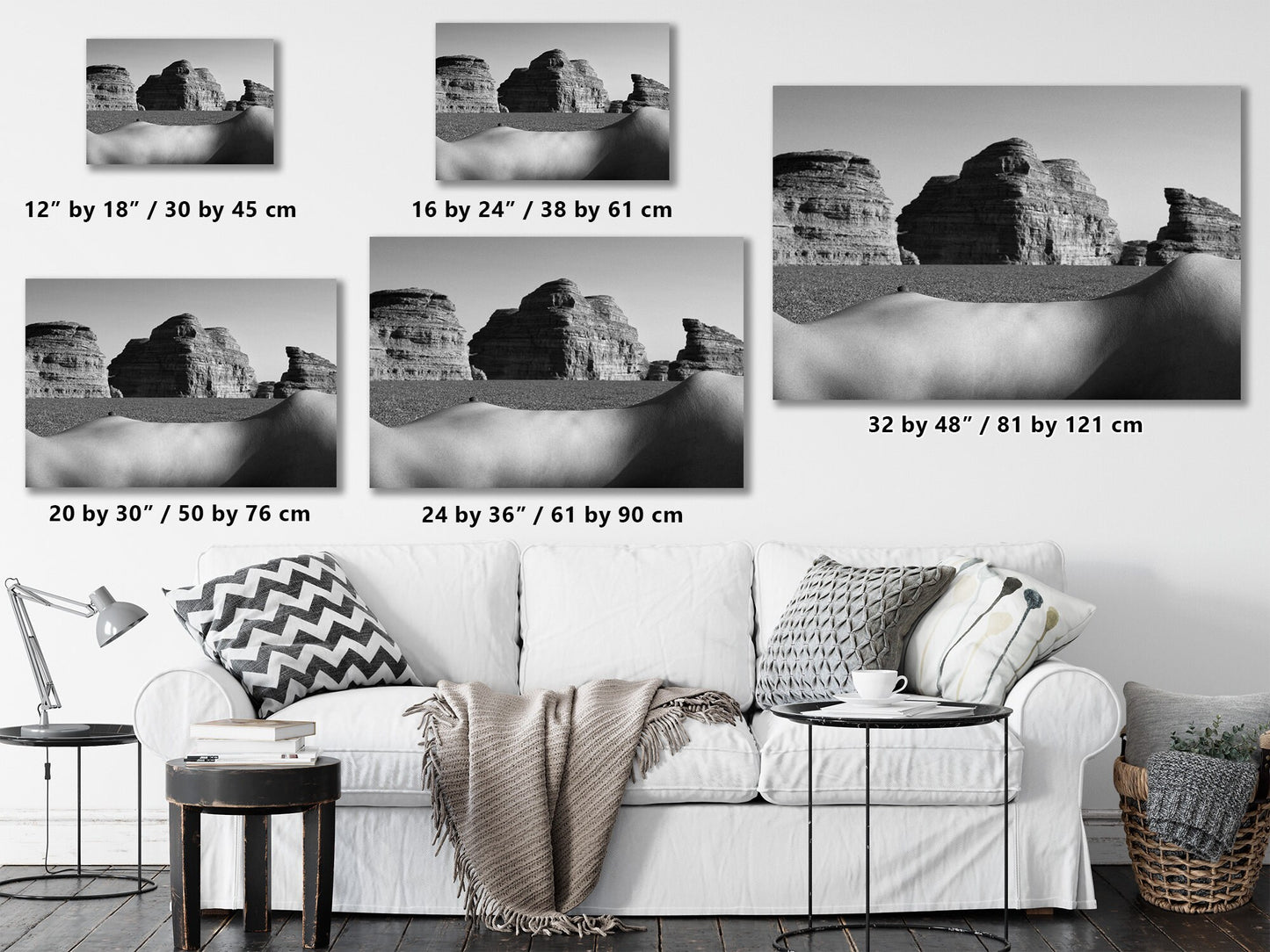 Desert Nude 3 | Digital PDF Art Print Downloadable File