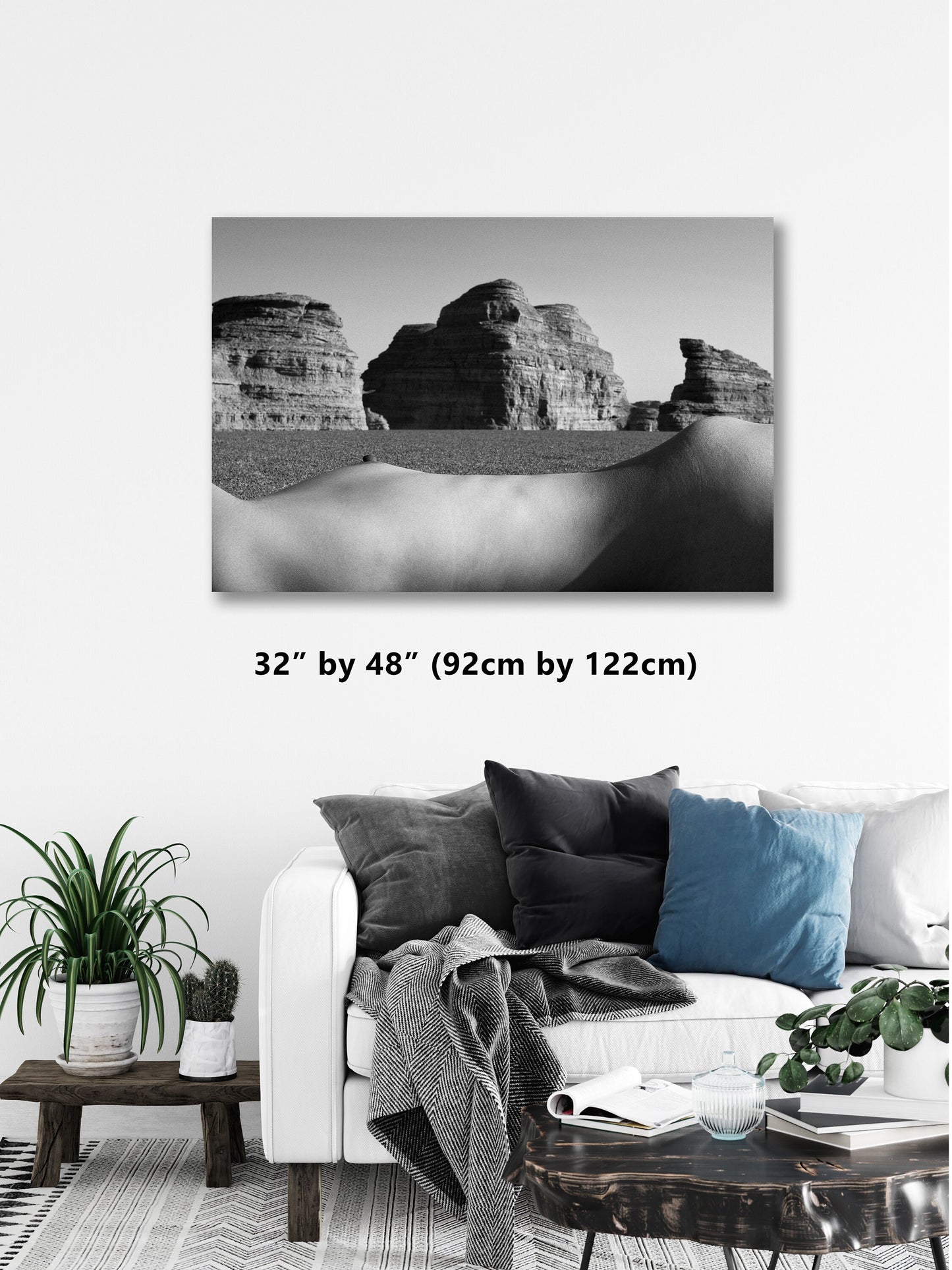 Desert Nude 3 Digital PDF File | Art Nude Home Decor | Erotic Wall Art | Sexy bedroom decor | Gifts for Him | Nude Art Print | Naked Woman