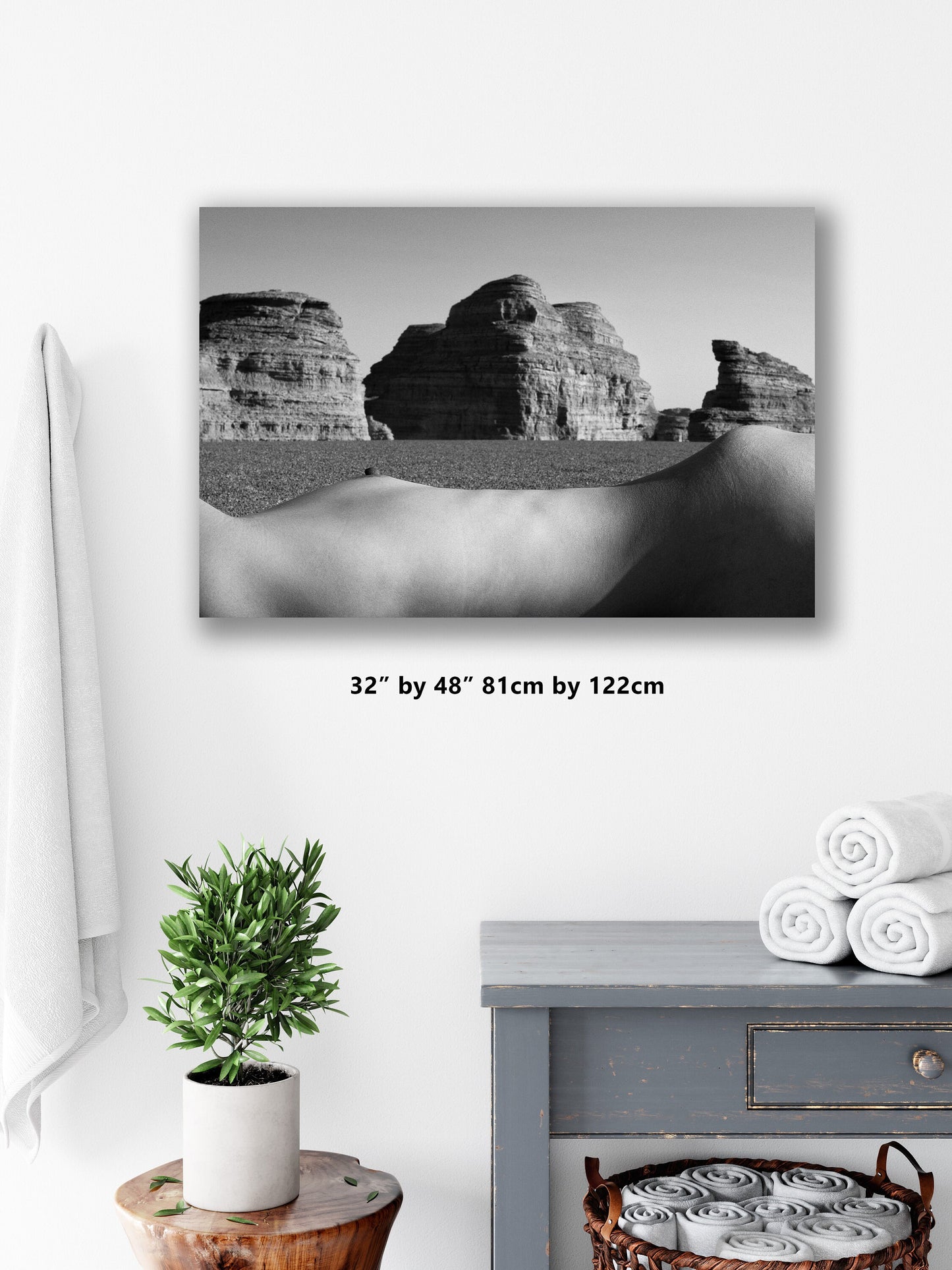 Desert Nude 3 Digital PDF File | Art Nude Home Decor | Erotic Wall Art | Sexy bedroom decor | Gifts for Him | Nude Art Print | Naked Woman
